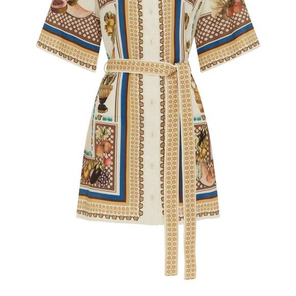 NEW ALEMAIS mercado mini dress in multi - Picture 5 of 5